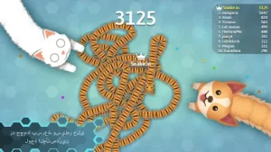 Snake.io MOD APK MoneyUnlocked SkinsMod Menu